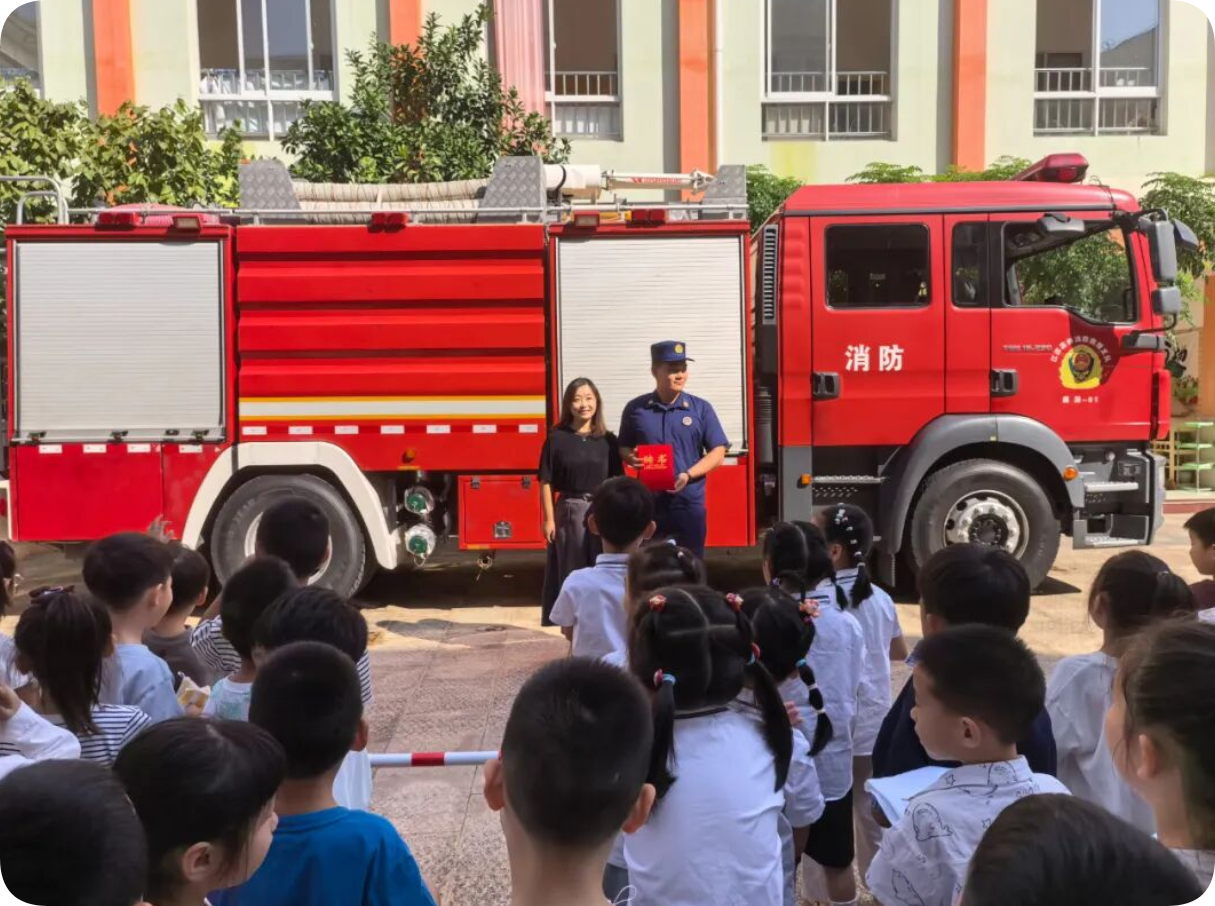 消防副校长上岗！盛泽幼儿园这堂“第一课”有看头